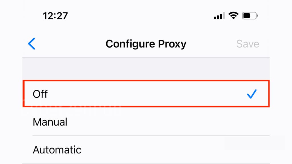 how to use a proxy server on iphone