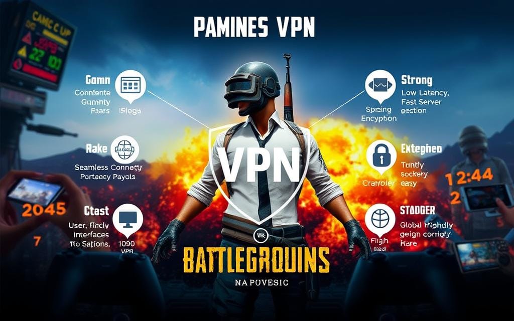 Best VPN features for PUBG