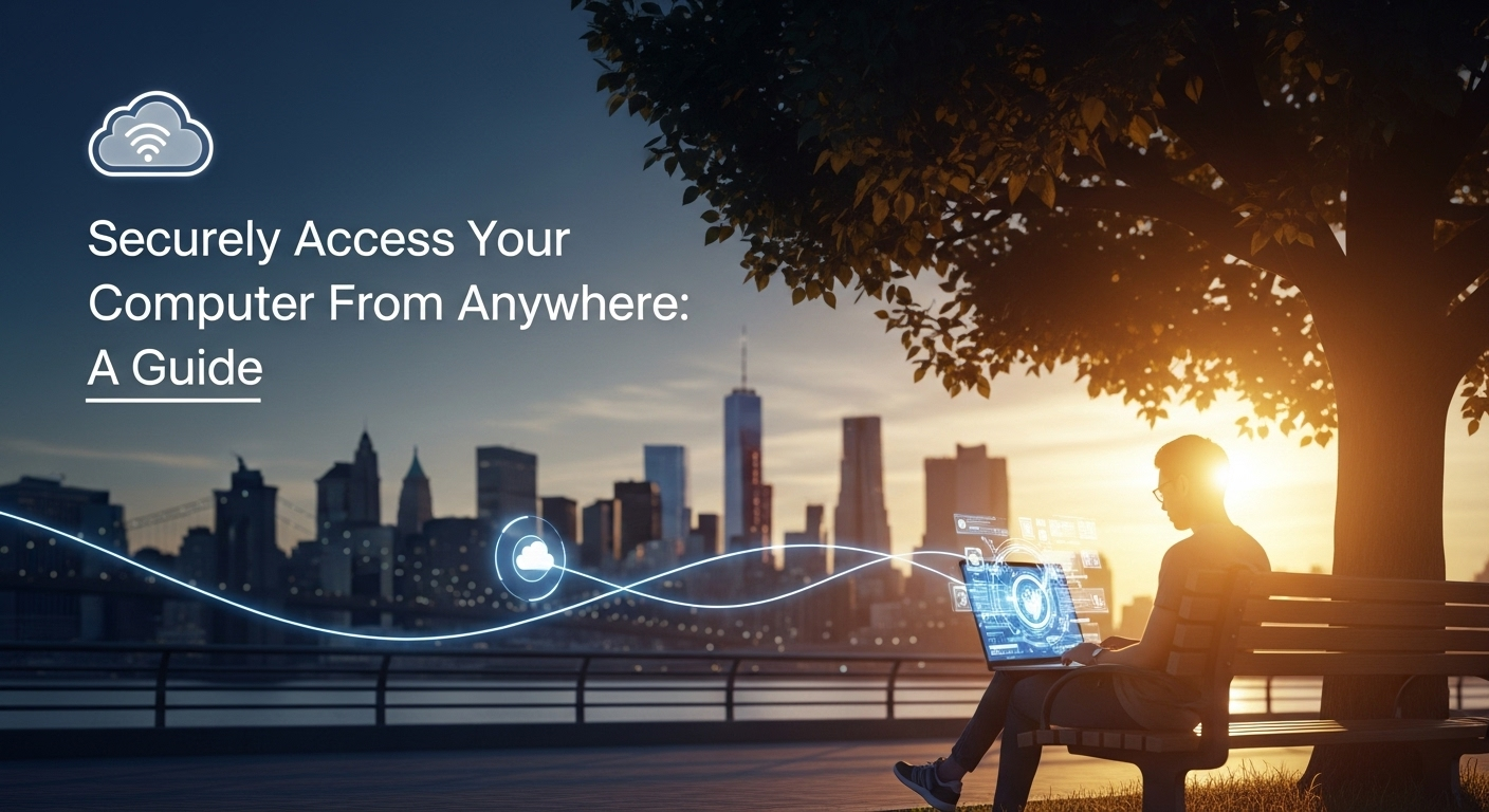 Securely Access Your Computer From Anywhere: A Guide