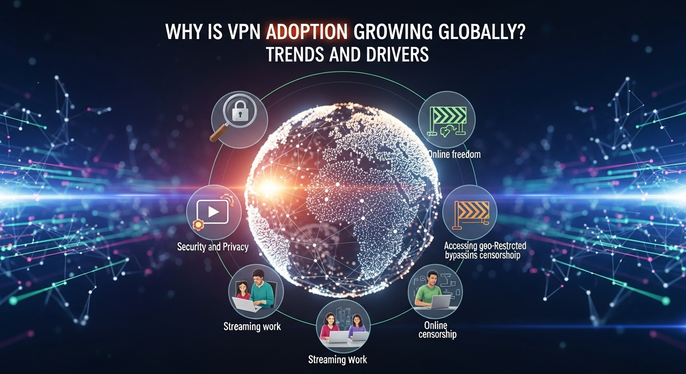 Why Is VPN Adoption Growing Globally? Trends and Drivers