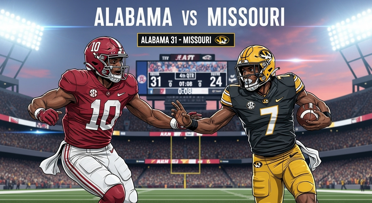 Alabama vs Missouri: Full Game Recap and Highlights