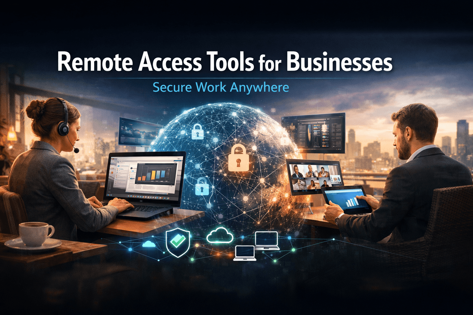 Remote Access Tools for Businesses: Secure Work Anywhere