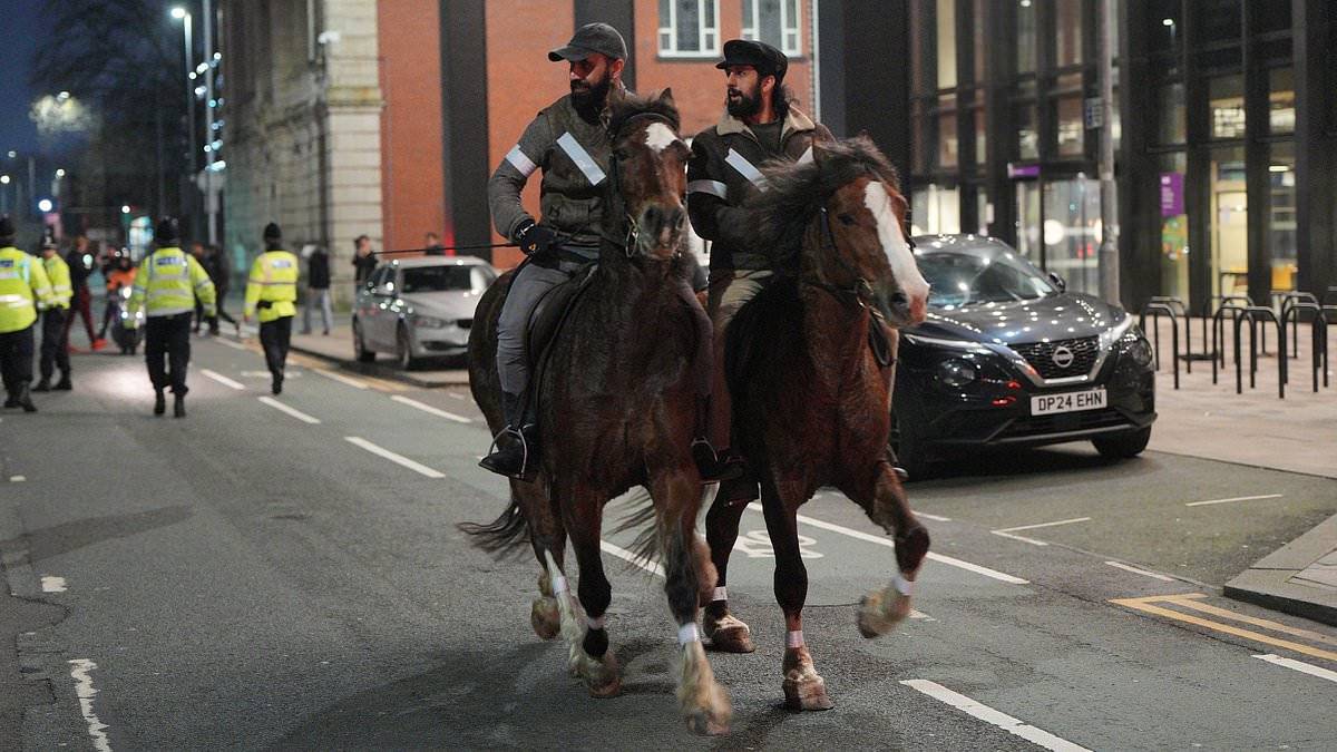 Revealed: The true story of the ‘horsemen of the Ayatollah’ who rode to defend pro-Iranian supporters in Manchester – sparking claims of a ‘sharia police patrol’: IAN GALLAGHER