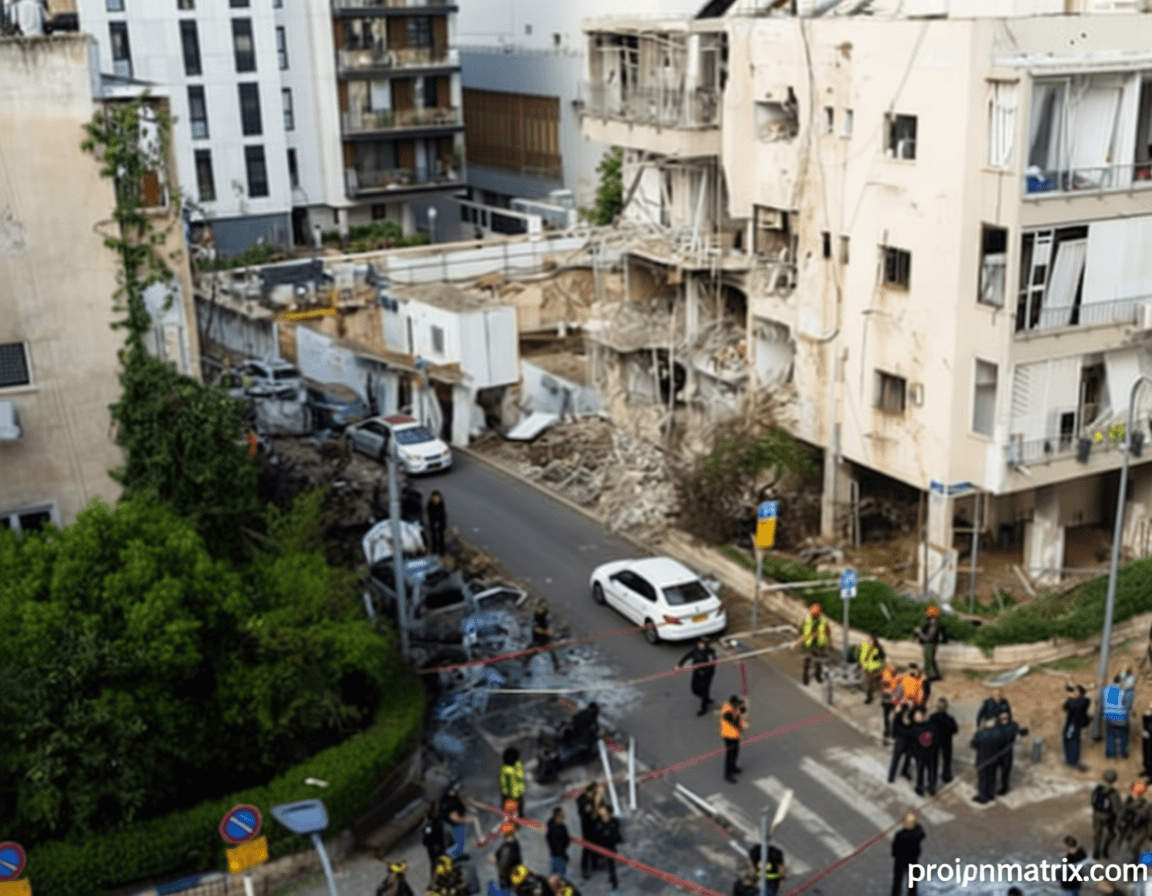 Netanyahu vows further strikes on Iran and Lebanon as missile hits Tel Aviv