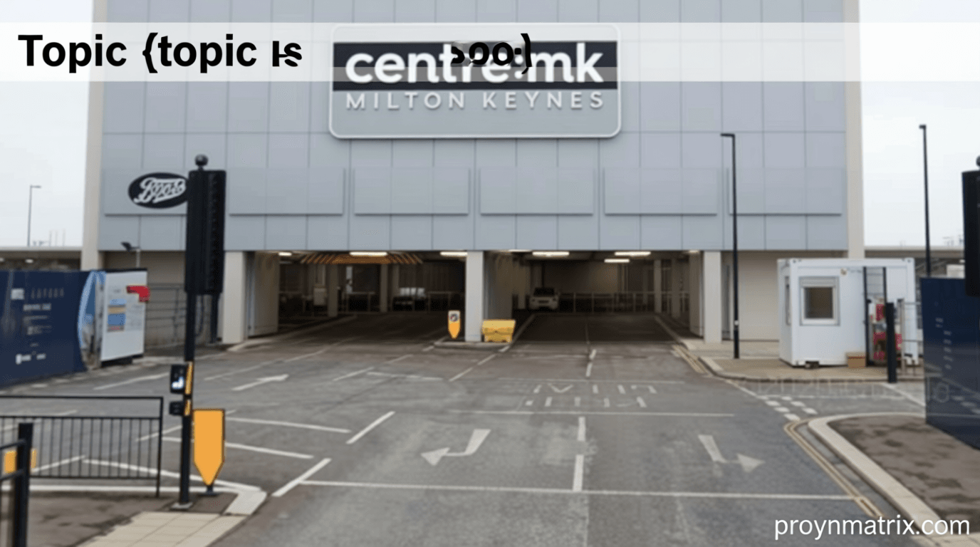 Man arrested over fatal stabbing at Milton Keynes shopping centre