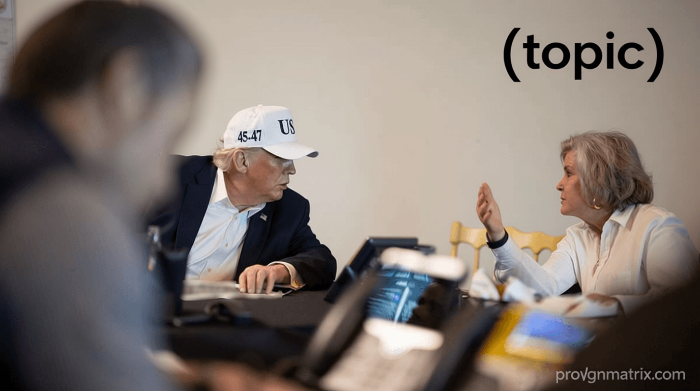 Terrifying ‘security breach’ spotted in Trump’s Situation Room as Ice Maiden Susie Wiles faces blowback