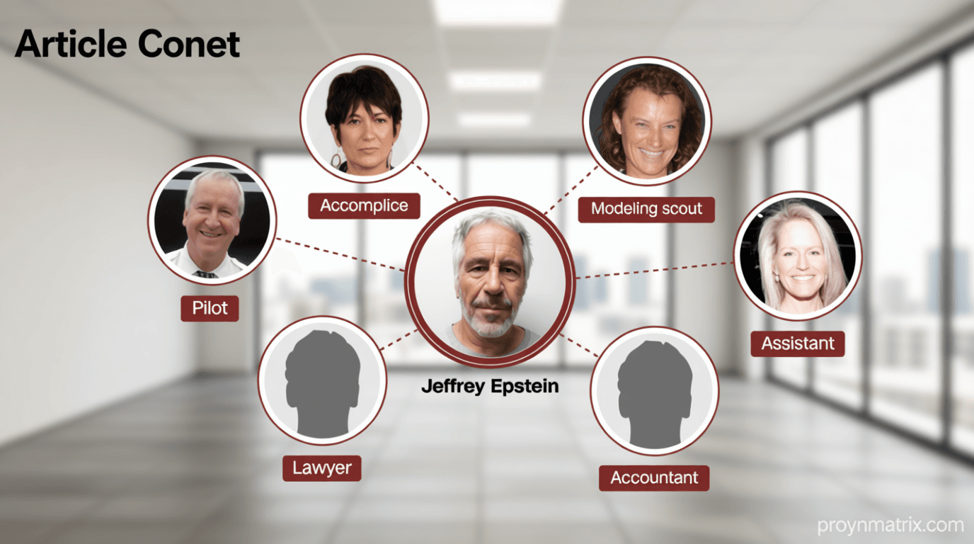 Inside Jeffrey Epstein’s inner circle — the aides, lawyers and confidants who ran his world