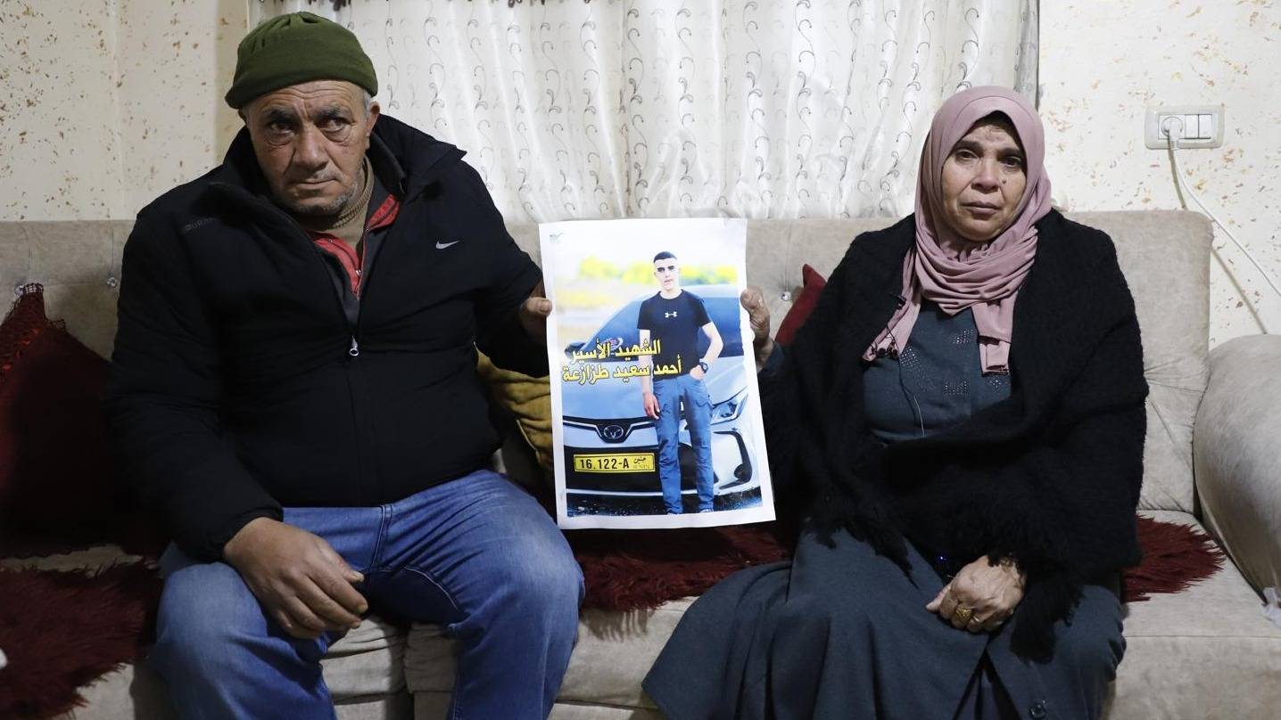 They were forced to hand one son over to the Israeli army in return for another. Eight months later he was dead in prison