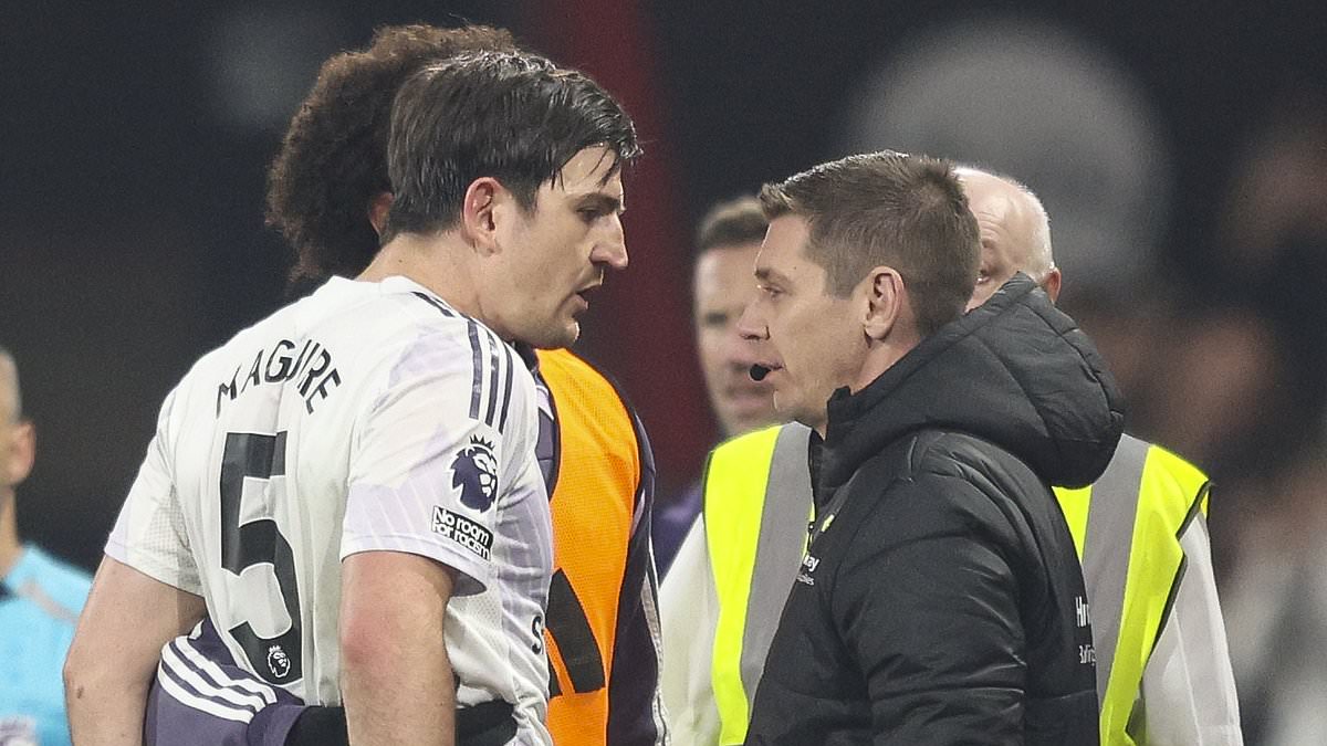 Harry Maguire hit with FA charge after red card against Bournemouth – and will MISS huge clash if ban is extended