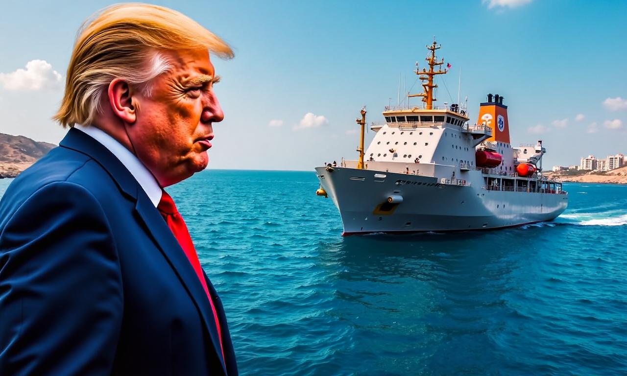 Trump says Iran’s handling of Strait of Hormuz is ‘not the agreement we have’
