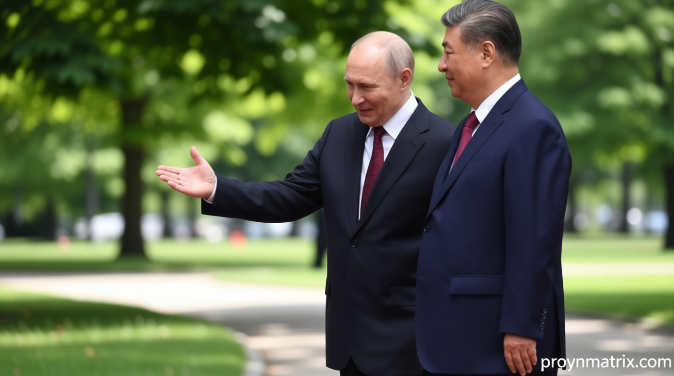 China’s Xi gives Putin a red-carpet welcome – and makes a veiled jab at the US