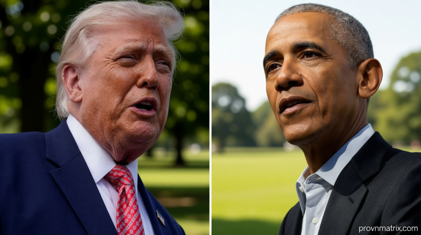 In wild late-night posting spree, Trump attacks Obama with imaginary quote and false conspiracy theories